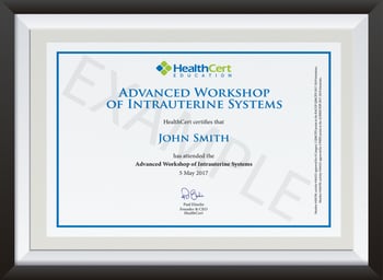 Advanced Certificate in Intrauterine Systems