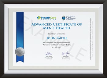 Advanced Certificate of Men’s Health