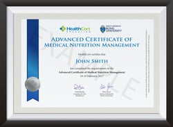 ACNUT certificate
