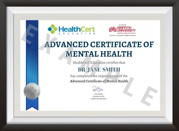 Advanced Certificate of Mental Health