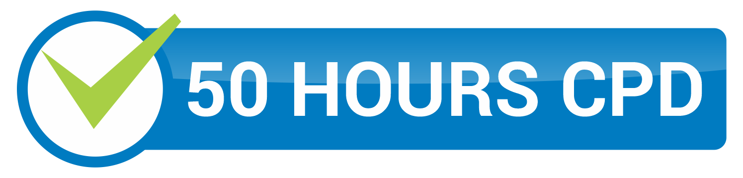 50 Hours CPD logo 50 Hours CPD logo