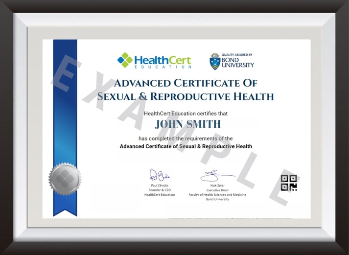 Advanced Certificate of Sexual and Reproductive Health