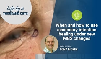 Secondary intention healing