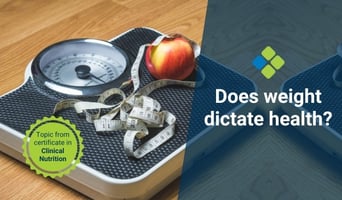 does weight dictate health