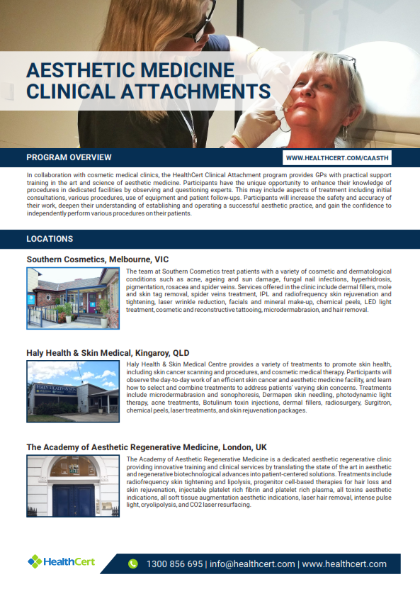 Aesthetic_Medicine_Clinical_Attachments_Brochure_Image