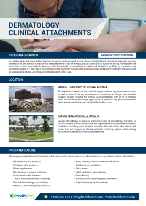 Dermatology_Clinical_Attachments_Brochure_Image