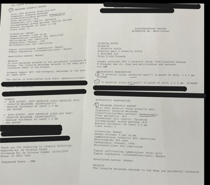 Pathology reports