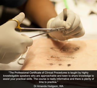 Professional Certificate of Clinical Procedures