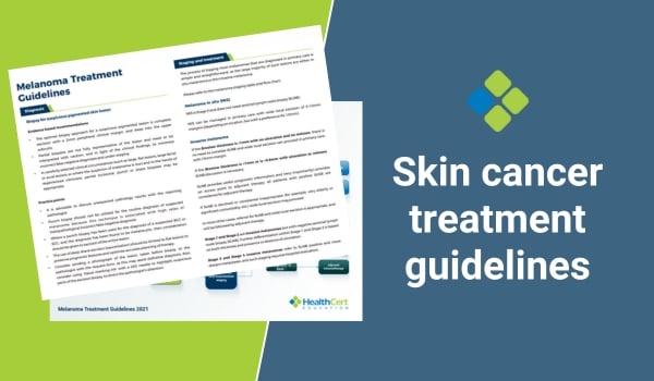 Skin cancer treatment guidelines