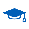 Grad cap icon