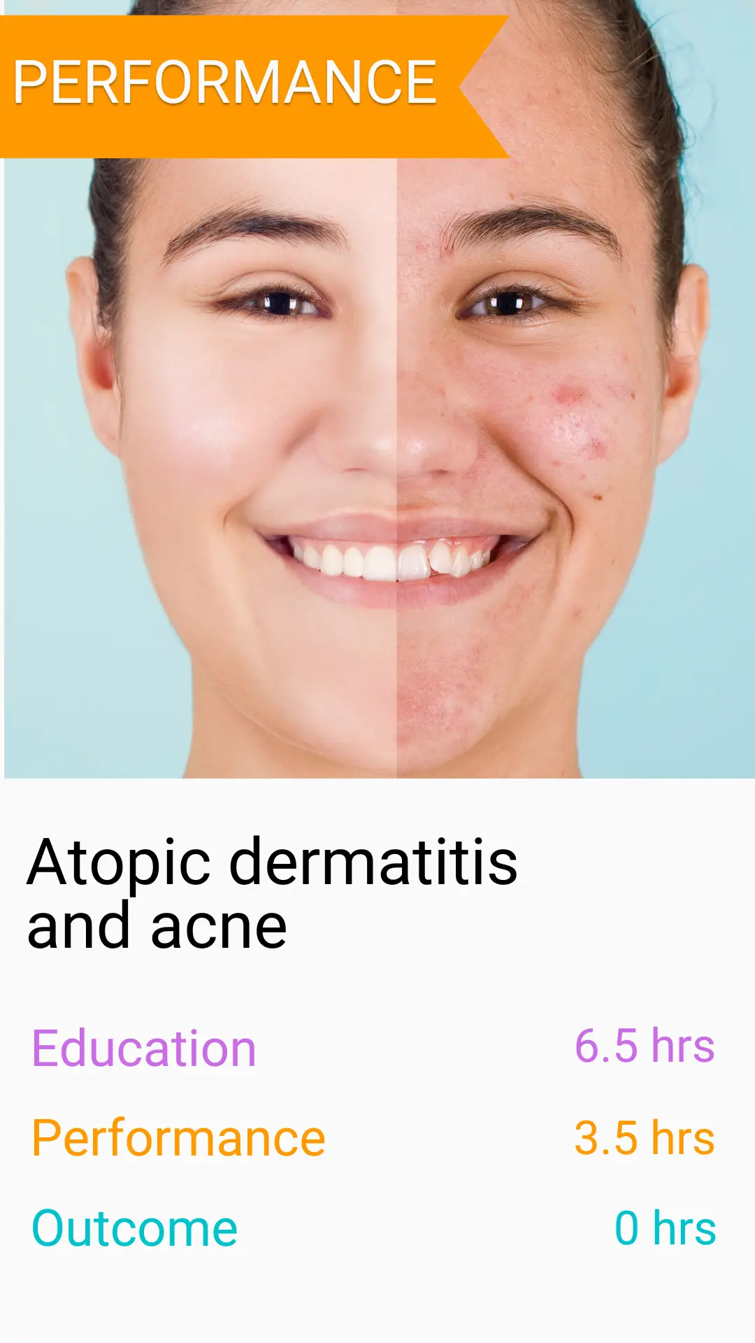 HC365 dermatology activity example