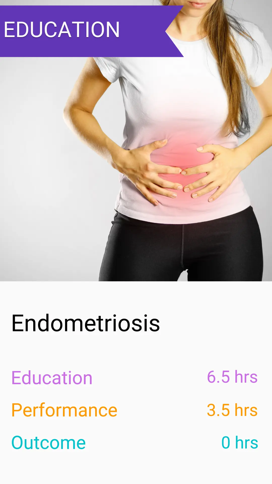 HC365 endometriosis activity example