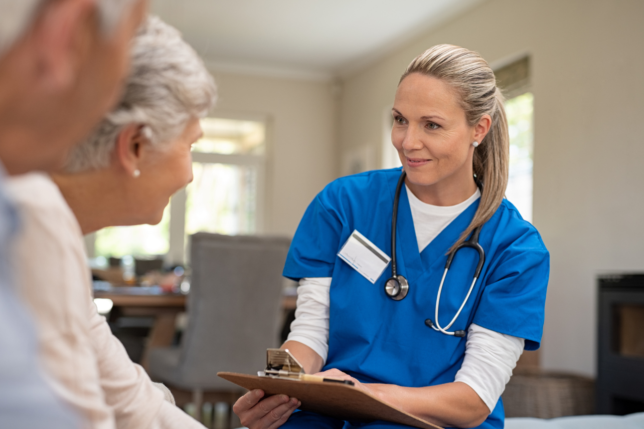 Nurse with patients-1
