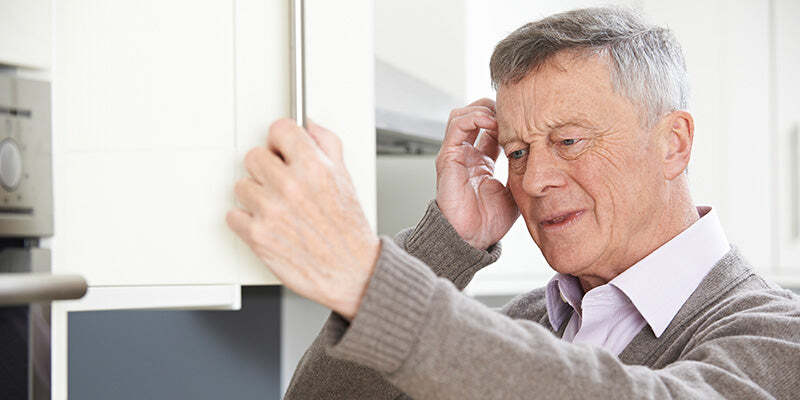 Dementia in men
