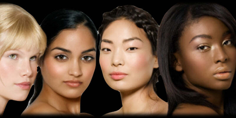 Lesions in different skin types: Dark, fair, sun-damaged (Nurses)