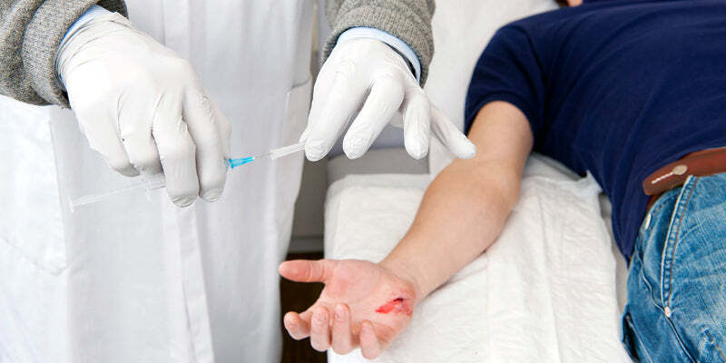 Local anaesthesia for skin cancer medicine